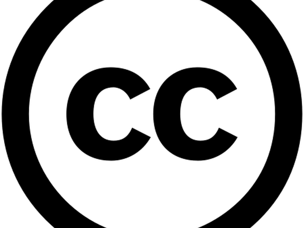 Two lowercase letter 'c's inside a black circle, representing the Creative Commons logo