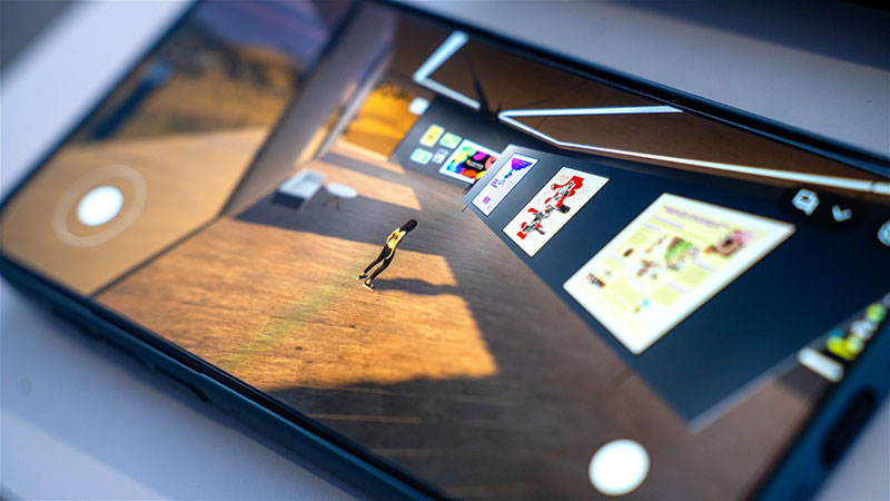 Phone application screenshot